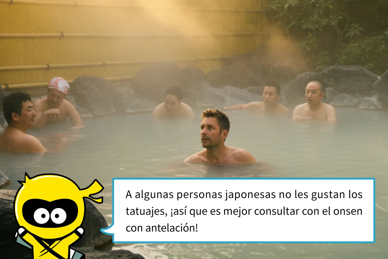 Uso de onsen con tatuajes: reglas generales