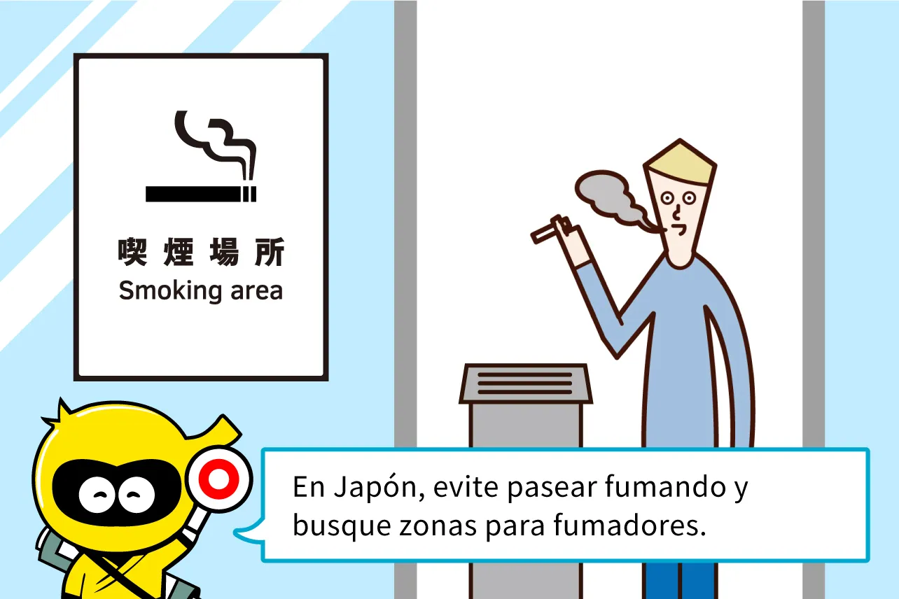 ¿Puede haber problemas por fumar caminando? Casos reales