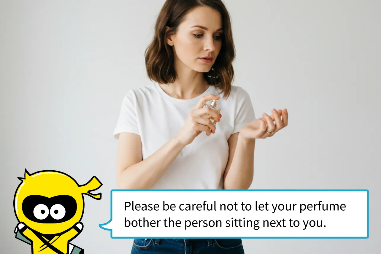 Japanese Perfume Manners vs. Other Countries