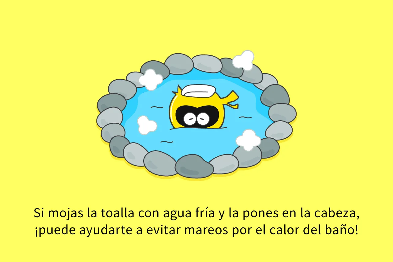 ¿Está permitido cubrir el cuerpo con la toalla?