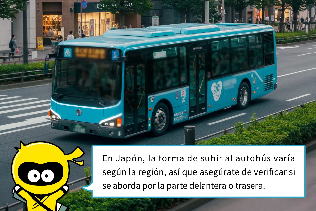 ¿Se sube por delante o por detrás? Ten en cuenta las diferencias regionales