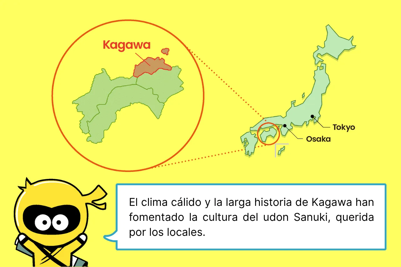¿Por qué Kagawa es la capital mundial del udon? Su historia y razones