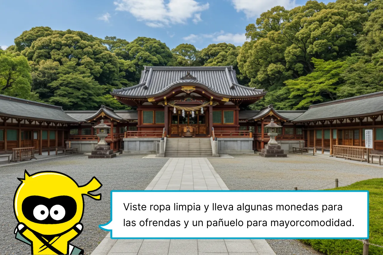 Preparativos y actitud antes de la visita【Vestimenta y objetos útiles】