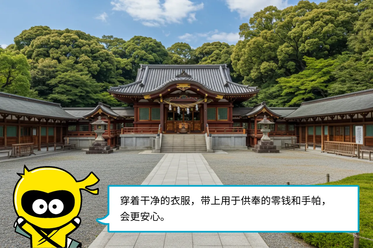 参拜前的准备与心态【服装与携带物】