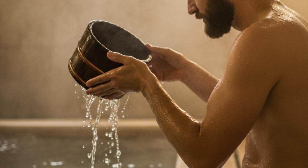 初めての温泉マナー：かけ湯の正しいやり方