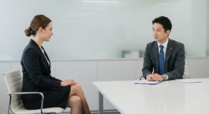 椅子に座って足を組むのは失礼？ビジネスや目上の人前での注意点