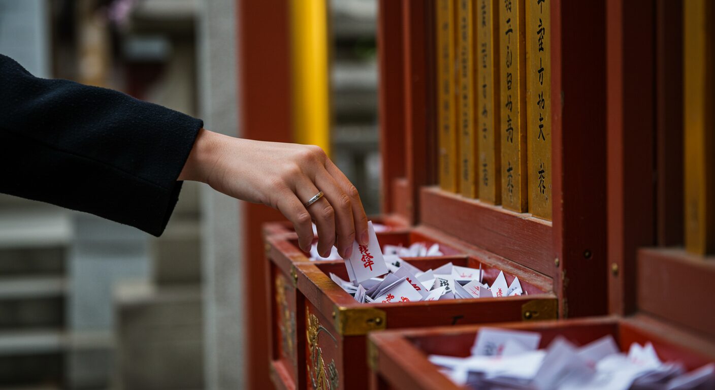 日本の神社でおみくじ体験！おみくじの意味とマナー解説